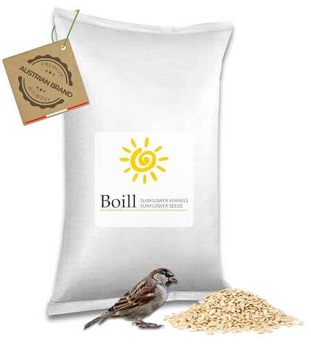 Boill/Sonnenblumenkerne geschält - 10 kg. Vogelfutter, Wildvögel Futter