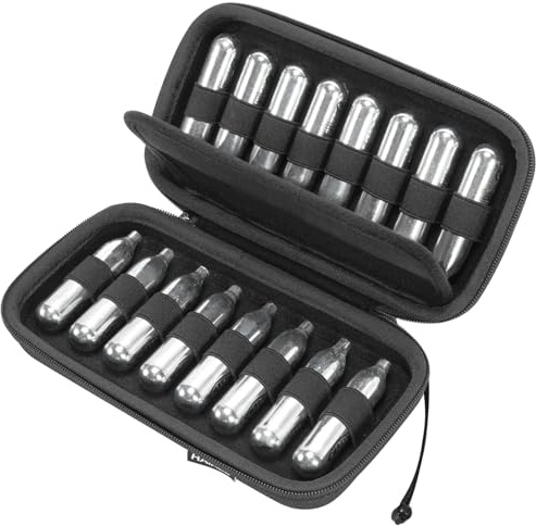 RAIACE CO2 Cartridges Storage Case Compatible with Crosman 丨Umarexss丨Leland 12-Gram 8-Gram Powerlet Cartridges. (For sale is case only, CO2 Cartridges are not included.)