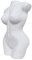 Tubayia Weiblichen Körper Blume Vase Frau Torso Figuren Trockenen Blume Pflanzer Vase Boho Wohnkultur Vasen (Weiß 1)