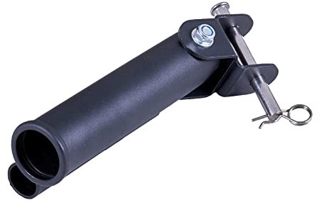 Train Hard Half Rack Wall Rack Wandbefestigter Power Rack mit Klimmzugstange, erweiterbar mit Notablagen, Dip Barren und Jammer Arms (Zubehör – T-Bar Row)