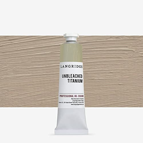 Langridge : Oil Paint : 40ml : Unbleached Titanium