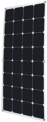 Kit Panneau Solaire, Panneau Solaire Flexible 100W 18V Monocristallin Pliable 2 * 100 Watt 18Volt Semi Flexible Mono Panneaux Solaires Chargeur Off G