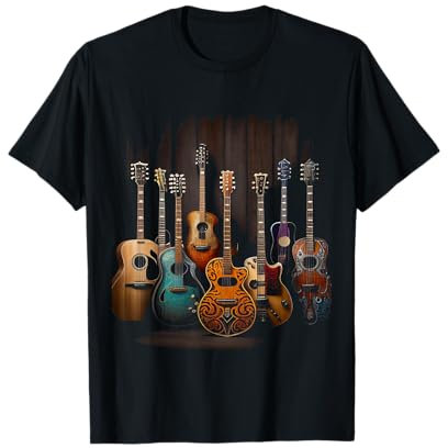 Gitarren Musiker Gitarrist T-Shirt