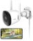 Imou 3MP Cámara IP de Seguridad Cámara Vigilancia WiFi Exterior IP67 con 30m Visión Nocturna, AI Detección de Humana y Vehículos, Sirena, Audio Bidireccional (Bullet 3C)