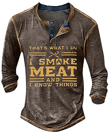 LSAltd Poloshirt Herren Kapuzenjacke Herren Langarmshirt Herren Herren T Shirt Geburtstagsgeschenk Für Männer Rollkragenpullover Herren Tshirt Herren Zipper Hoodie Tshirt Herren（8-Brown,M）