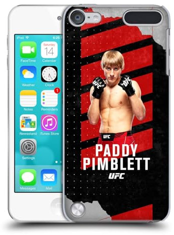 Head Case Designs Offizielle UFC Kampfkarte Paddy Pimblett Harte Rueckseiten Handyhülle Hülle Huelle kompatibel mit Apple iPod Touch 5G 5th Gen