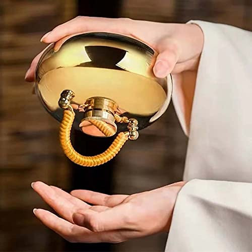 IkErna Leak Proof Metal Hot Water Bottles Great for Pain Relief, Hot Water Bag Bed Warmer/Craft Bottle/L-1.5L