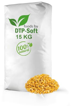 Futtermais Mais Maiskörner Geflügel Hühner Tauben Wild Vogelfutter Nager (15kg)