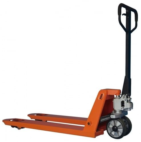 Chariot élévateur à fourche, 2500 kg, longueur de fourche 1150 mm, chariot de levage manuel, chariot de palette