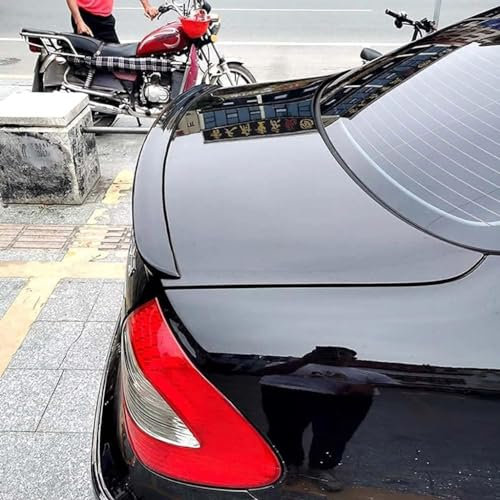 Auto Heckspoiler für Benz W211 E63 Amg 2006 2007 2008,Auto Heckflügel,Rear Schwanz Spoiler Flügel Kofferraum Spoiler Heckdiffusor Auto Zubehör