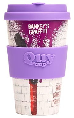 QUY CUP Tazza 400 ml Hammer Boy Banksy’s Graffiti Collection