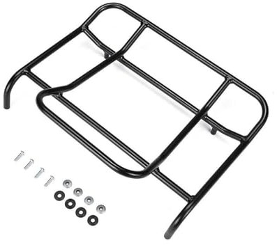 FUNFOB Porte-Bagages pour BMW pour R1250RT pour K1200GT pour K1300GT pour K1600GT R1200 RT Top Cases Support Sac Arrière Sacs À Bagages Supports Garde-Corps Moto Porte-Bagages(Rack)