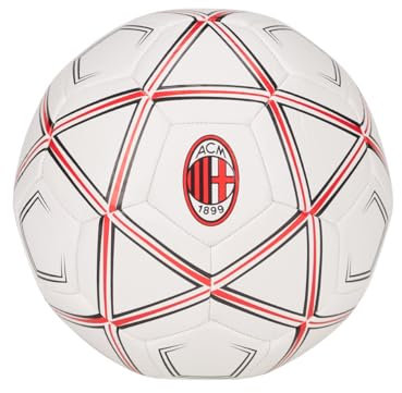 AC Milan - Offizieller Fußball für Jungen und Erwachsene, für Spiel und Training, Größe 5