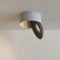 s.luce Santa Neo LED-Deckenstrahler schwenkbar dimmbar Deckenlampe Deckenleuchte, Farbe:Weiß/Schwarz, Lichtfarbe:Extra Warmweiß (2700K)
