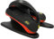 Crosstrainer für Zuhause, Ellipsentrainer, Elliptical Trainer für Senioren Beintrainer mit Fernbedienung LCD Bildschirm 5 Geschwindigkeiten 60W Leistungsstark geeignet (Orange)