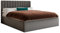 Sofnet Polsterbett OVO - Bettkasten mit Gasdruckfedern - Doppelbett mit Lattenrost, Bett mit Polsterkopfteil, Bettgestell, Schlafzimmer, Velvet Stoff (Graphit (Kronos 22), 140 x 200 cm)