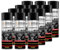 VE-INDUSTRIES Lot de 12 sprays de silicone (400 ml chacun) - Lubrifie, nourrit et protège de manière polyvalente : lubrifiant idéal pour le plastique, le caoutchouc, le bois et le métal.