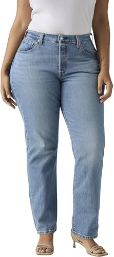 Levi's Damen Jeanshose 501 Curve High Rise, Straight Fit