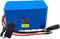 Batteria Agli Ioni di Litio per Bici Elettrica 24V 30Ah 7S3p con BMS E Caricabatteria 24V 30Ah,T