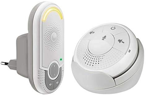 Motorola MBP140 DECT Babyphone Grau, Weiß - DECT Babyphone, 300 m, Grau, Weiß, Wechselstrom, Batterie, 68 x 68 x 32 mm