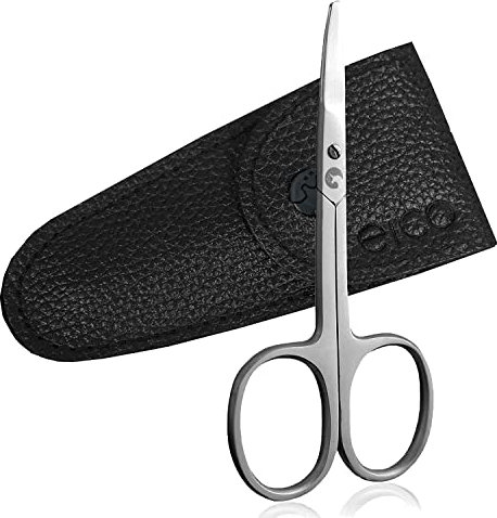 Eico Baby Nagelschere inkl. Etui - Baby Nagelschere mit abgerundeten Enden - Auch für Kinder - Finger- und Zehennägel