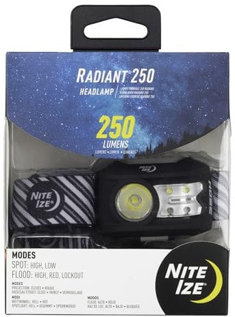 Nite Ize Radiant 250 Headlamp - Charcoal