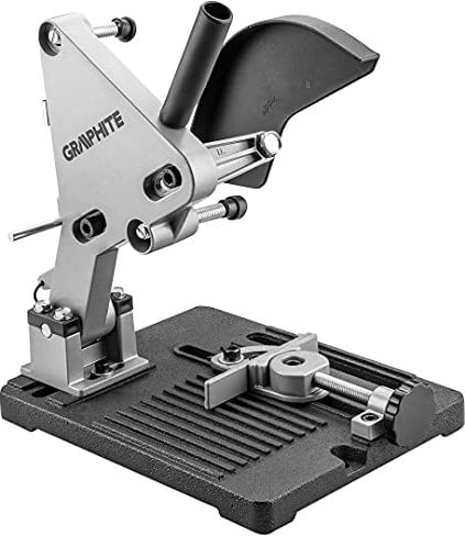 GRAPHITE Stand Angle Holder | 115-125 mm | Professional Separator Stand for Angle Grinder