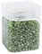 Ideen mit Herz Glitzernuggets aus Glas | Metallic-Deko-Granulat | Deko-Glitzer-Steine | Körnung: 2mm bis 7mm | 260g | ideal als Streu-Deko, Tisch-Deko Hochzeit (hellgrün)