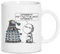 Dalek Adams Mashup - Dalek Keramik Weiß Tassen Kaffeebecher Cup Mug