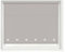 100% Polyester Square Eyelet Trimmable Daylight Roller Blinds (120cm Wide x 165cm Drop, Light Grey)
