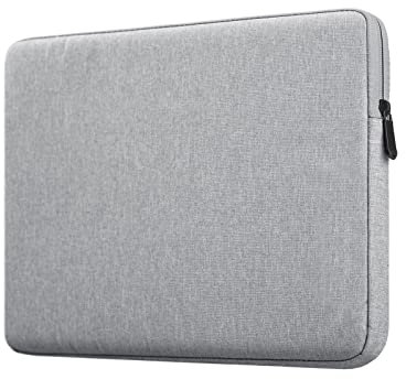MicaYoung 11 Pouces Housse Protection Ordinateur Portable Antichoc Laptop Sleeve pour MacBook Air 11.6/Mac 12/Acer ASUS HP Samsung Chromebook 11.6/Flex 11.6/Surface Pro 4 7 7+ 8 12.3, Gris Clair