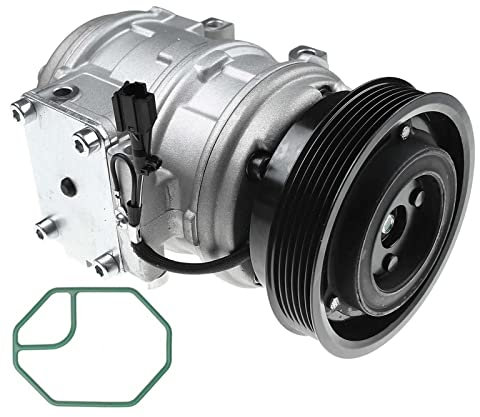 Frankberg Compressore d'aria condizionata Compatibile con Tucson JM 2.7L 2004-2009 Sportage JE KM 2.7L Benzina 2004-2007 Sostituisci# 977012E300