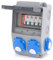 ELS Elektrotechnika Steckdosenverteiler Wandverteiler mit LS Schalter und Zähler, Schuko 4x230V + 4x LS C16 + MID Stromzähler, Verdrahtet, für Indoor/Outdoor-Bereich, Werkstätten und Fabriken IP54