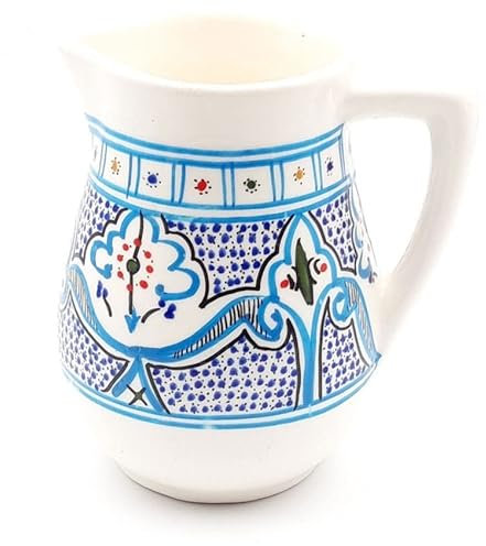 Cruche à eau Marocain Turquoise 1L