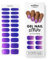 MOYOU LONDON Semi Cured Gel Nail Strips - 20 Pcs. Nail Wraps for Salon-Quality Manicure - Works with Any UV Lamp - Easy to Apply, Trim, & Remove Gel Stickers