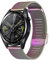 Hiseus Armband Kompatibel mit Huawei Watch GT2/GT3 46mm, Edelstahl Mesh Gewebte Uhrenarmband Kompatibel mit Huawei Watch GT 2/3 PRO 46mm / GT Runner/GT 2e / Watch 3 / Watch 3 Pro (Farben)