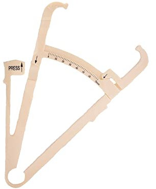 Körperfett-Messschieber, Handheld Persönlicher Körperfett-Tester, Fett-Messwerkzeug zur genauen Messung von BMI Skin Fold Fitness und Gewichtsverlust