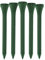 TH Golf Bambus-Golf-Tees, 70 mm, 50 und 100 Stück, mehrere Farboptionen, umweltfreundlich, nachhaltig, langlebig, Bambus-Golf-Tees (100, Dunkelgrün)