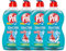 PRIL Kraft Gel fraîcheur hygiénique (4 x 450 ml), liquide vaisselle à la main avec un pouvoir dégraissant maximal, pour une vaisselle propre même à l'eau froide, élimine les mauvaises odeurs