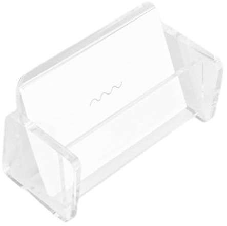 Visitenkartenhalter aus Acryl, Visitenkartenhalter für Büro, Acryl-Etikettenhalter, Organizer für Visitenkarten, aus Acryl für Zuhause, Zimmer