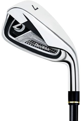 Devikka Golfschläger Einzeln 7 Eisen für Herren mit Carbon-Schaft für die rechte Hand