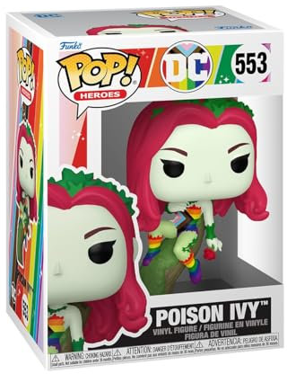 Funko Pop! Heroes: Pride - Poison Ivy - DC Comics- Figura de Vinilo Coleccionable - Idea de Regalo - Mercancia Oficial - Juguetes para Niños y Adultos - Comic Books Fans