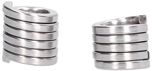 Lock Washers, 150Pcs Spring Lock Washers Washers for Screws Assorted Washers Split Square Section Assortment Tool A2 Marine Grade Stainless Steel (M10)