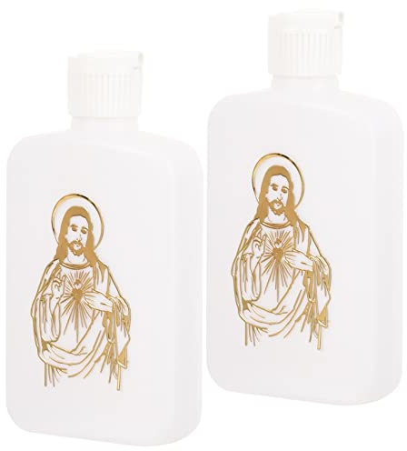 Cabilock Pequeñas Botellas De Agua 100 Ml Recargables Perfectas Para Cristianos y Fiestas