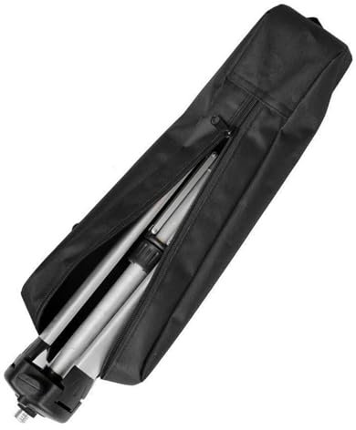 ASHATA Case de Transport du Trépied, Sac en Tissu Oxford épaissi épaissi avec Bretelles, Boîtier Compact avec Fermeture à Glissière en Pleine Longueur et s'adapte au (10 * 10 * 50cm)