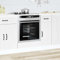 BOWEKAM Meubles, armoires et rangement, armoires de cuisine, armoire à four Kalmar blanc en bois d'ingénierie