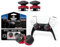 Menbis FPS Assist - Tapas de agarre para el pulgar para mando de PS5/PS4, 1 par, precisión de puntería mejorada con cubierta de silicona antideslizante (Guerra Fría)