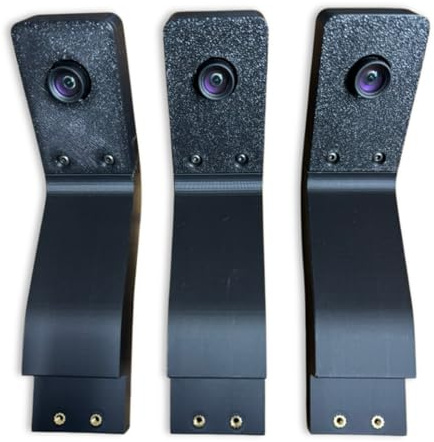 Generisch Darts Kameraarm Halterungen mit Kameras kompatibel mit Autodarts - passend für Winmau Plasma & Target Corona Lichtring - 3D-Gedruckter Dart Zubehör-Bausatz (kompatibel mit Winmau Plasma)