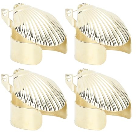 Erchineko Lot de 4 Extincteurs de Bougies, Bouchon de Bougie Automatique à Coque en Métal pour éteindre, Extincteur de Flamme pour Bougies Pilier et d'anniversaire, éteignoir à Mèche en Fer Sûr et