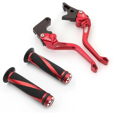 Kupplungshebel Für Aprilia RX/SX125 RX 125 SX 125 2022 2023 2024 Motorrad Aluminium Bremse Kupplungshebel Mit Handgriffe Zubehör Motorrad Bremshebel Lenker